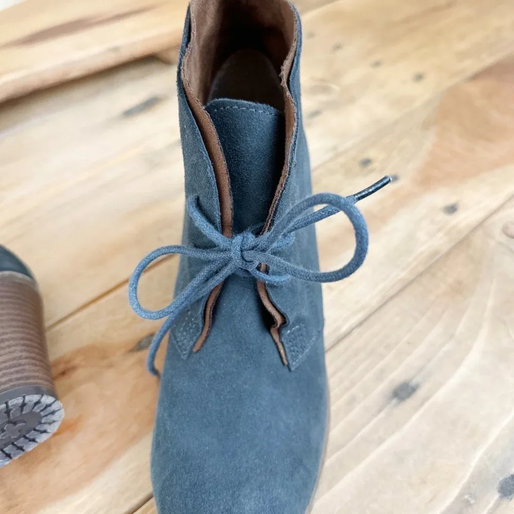 Ruff Hewn Cypress Suede Bootie Lace Up 8.5 Like new‎